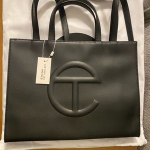 NWT BLACK TELFAR BAG